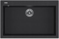 Мойка кухонная Kuchenstern OBEN 80 a-Granit 20520 76х50 см схема 3