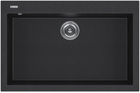 Мойка кухонная Kuchenstern OBEN 80 a-Granit 20520 76х50 см схема 3