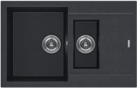 Мойка кухонная Kuchenstern PLAT 60-2 a-Granit 20720 78х50 см схема 4