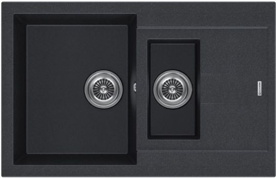 Мойка кухонная Kuchenstern PLAT 60-2 a-Granit 20720 78х50 см схема 4