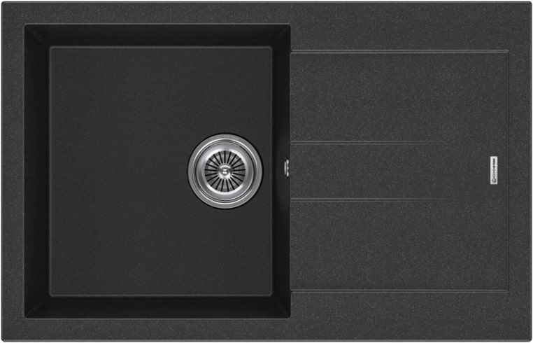 Мойка кухонная Kuchenstern PLAT 50 a-Granit 20620 78х50 см