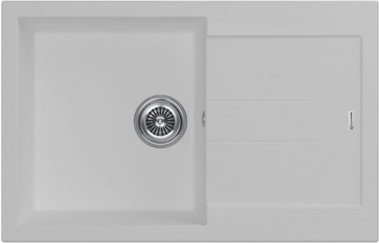 Мойка кухонная Kuchenstern PLAT 50 a-Granit 20620 78х50 см схема 2