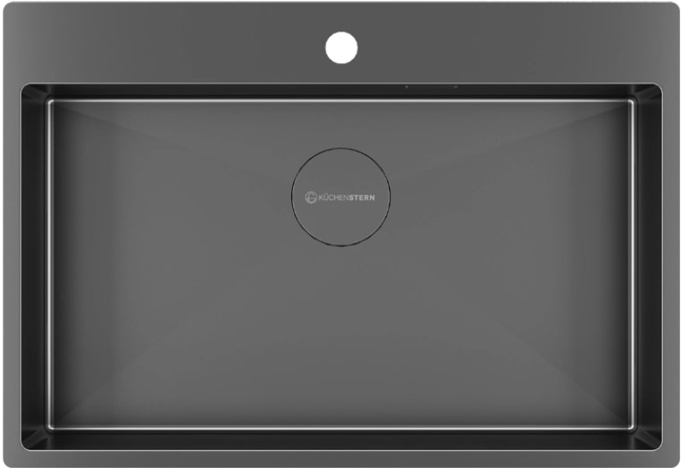 Изображение Мойка кухонная Kuchenstern WERK 80 AISI 304/R10 50850 74х51 см