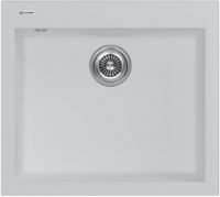 Мойка кухонная Kuchenstern OBEN 60 a-Granit 20420 56х50 см схема 2
