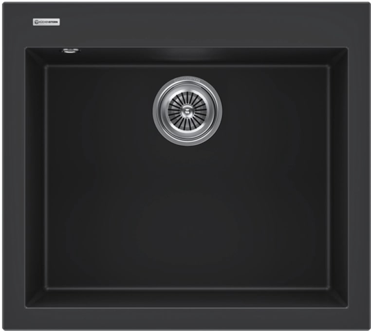Мойка кухонная Kuchenstern OBEN 60 a-Granit 20420 56х50 см ФОТО