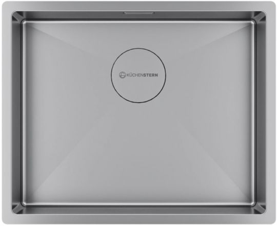 Мойка кухонная Kuchenstern KRAFT 60 AISI 304/R10 50250 54х44 см схема 4