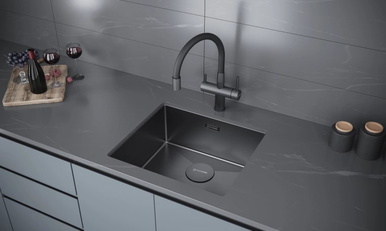 Мойка кухонная Kuchenstern KRAFT 50 AISI 304/R10 50150 49х44 см ФОТО