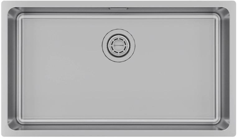 Мойка кухонная Kuchenstern MULTI 80 AISI 304/R25 554SS50 76х44 см