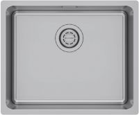 Мойка кухонная Kuchenstern MULTI 60 AISI 304/R25 553SS50 54х44 см схема 1