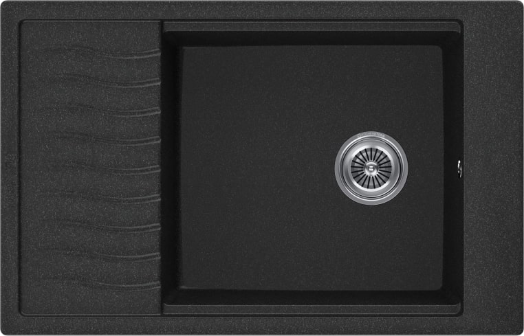 Изображение Мойка кухонная Kuchenstern BRETT 60 Ku-Granit 11110 78х50 см