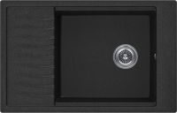 Мойка кухонная Kuchenstern BRETT 60 Ku-Granit 11110 78х50 см схема 1