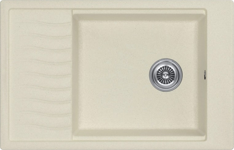 Мойка кухонная Kuchenstern BRETT 60 Ku-Granit 11110 78х50 см