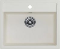 Мойка кухонная Kuchenstern TOP 60 Ku-Granit 10610 56х50,5 см схема 5