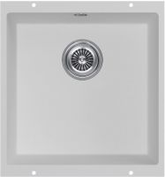 Мойка кухонная Kuchenstern UNDER 50 Ku-Granit 10010 43х46 см схема 4