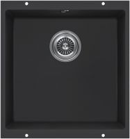 Мойка кухонная Kuchenstern UNDER 50 Ku-Granit 10010 43х46 см схема 6