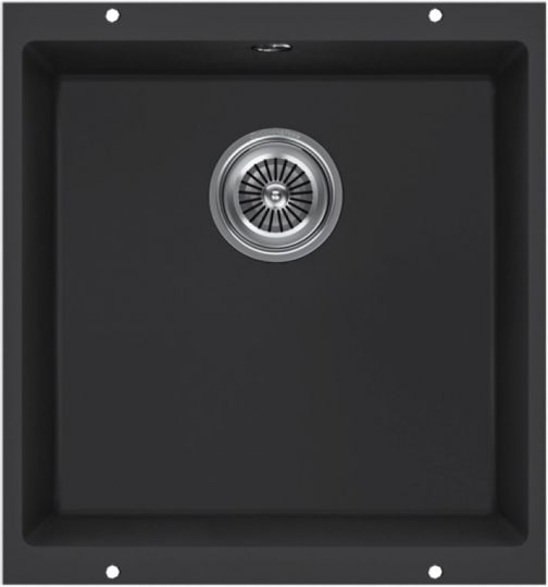 Мойка кухонная Kuchenstern UNDER 50 Ku-Granit 10010 43х46 см схема 6