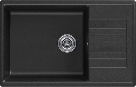 Мойка кухонная Kuchenstern FLUG 60  Ku-Granit 10910 78х50 см схема 3