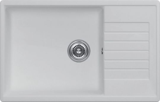 Мойка кухонная Kuchenstern FLUG 60  Ku-Granit 10910 78х50 см схема 4