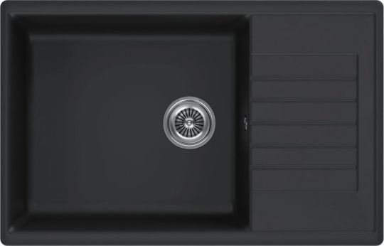 Мойка кухонная Kuchenstern FLUG 60  Ku-Granit 10910 78х50 см схема 7