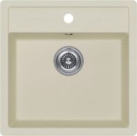 Мойка кухонная Kuchenstern TOP 50 Ku-Granit 10510 51,5х51 см схема 2