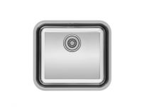 Мойка кухонная Kuchenstern RUND 50 AISI 304/R65 651SS60 49,5х44,5 см схема 1