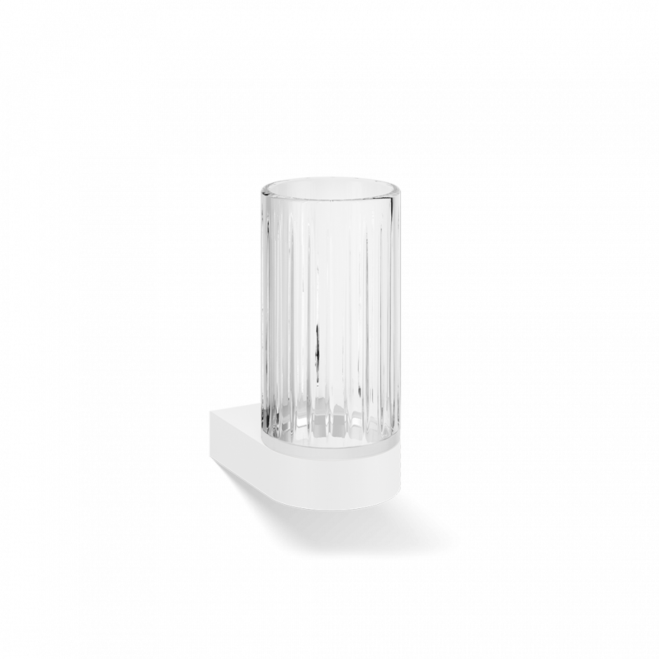 Подвесной стакан для щеток Decor Walther Century рифлёный 05869 ФОТО