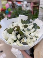 Букет из 51 кенийской розы 40см