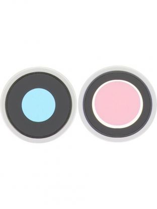 Стекло камеры (линза, объектив) в рамке для iPhone 16, 16 Plus (комплект 2шт)