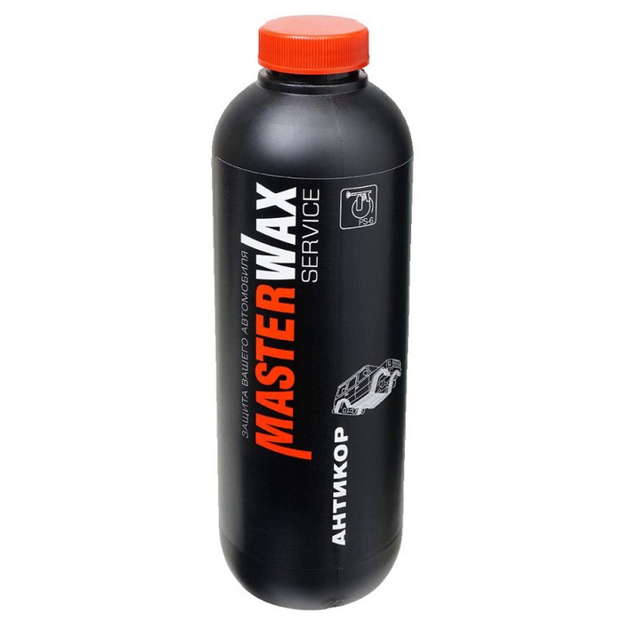 MasterWax Антикор полимерно-битумный BRM 482, евробаллон/пластик, объем 1л.