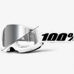 100% Strata 2 White (2025) очки для мотокросса