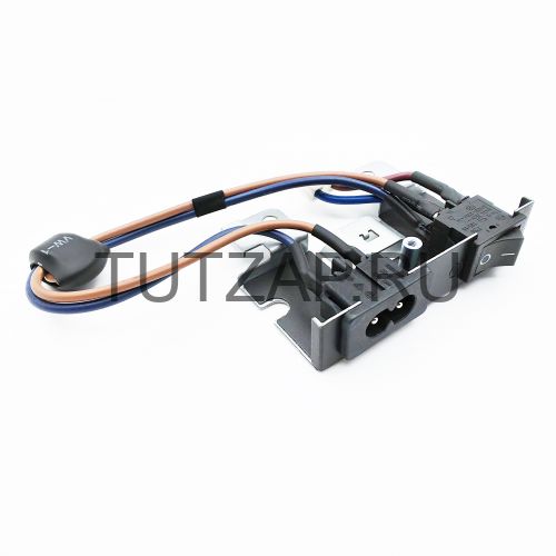 Сетевой вход с кнопкой вкл/выкл для телевизора Philips BDL5530QL