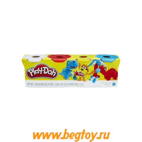 Набор PLAY-DOH Набор из 4 баночек B5517