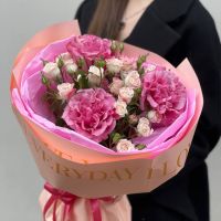 Розовый букет