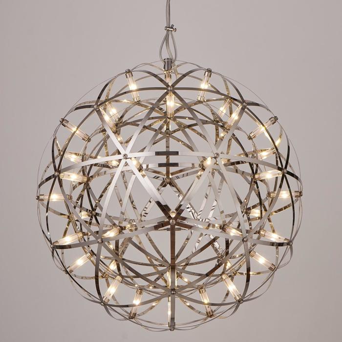 Люстра BayerLux 669707/42 LED 25,2Вт 4000К хром 40х40х150 см
