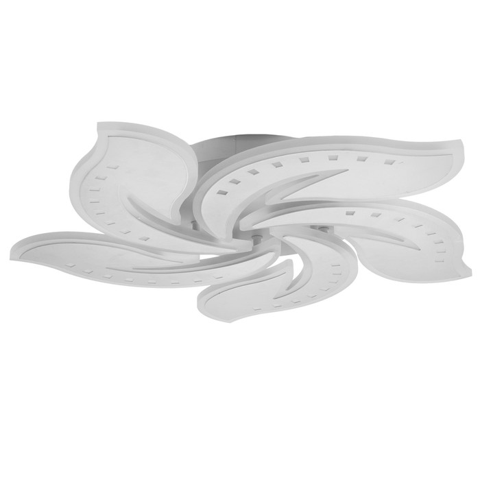Люстра с ПДУ 1500/5 LED 160Вт 3000-6000К диммер белый 58х58х7,5 см BayerLux