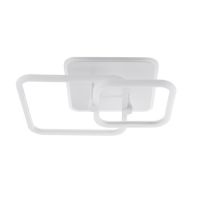 Люстра с ПДУ 1915/2 LED 78Вт диммер белый 47х37х13,5 см BayerLux