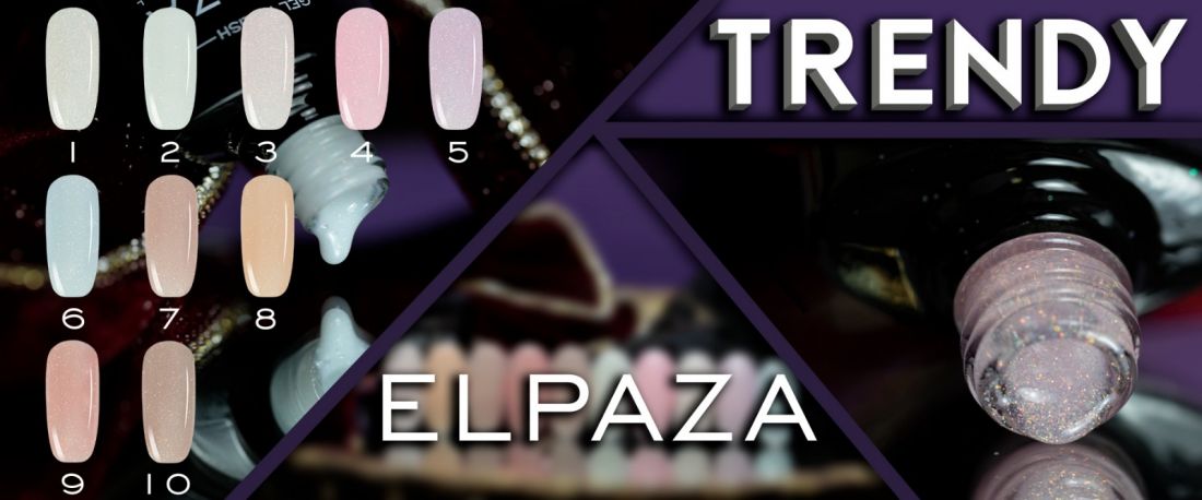 Elpaza Гель-лак TRENDY 02  10 мл