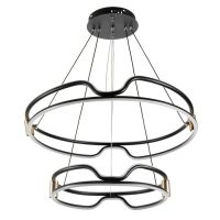 Светильник "Холтер" LED 236Вт 3000-6000К черный 60х60х9см BayerLux