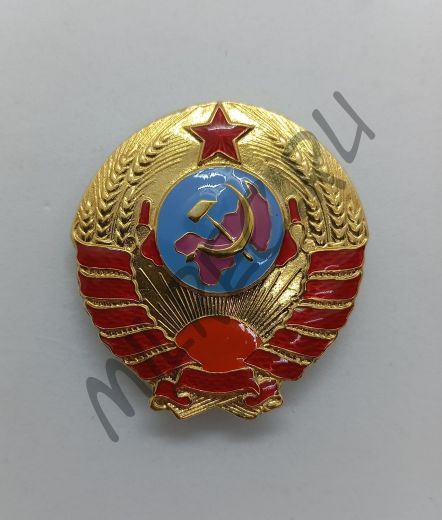 Нарукавный герб начальствующего состава РКМ обр.1936 г. (реплика)