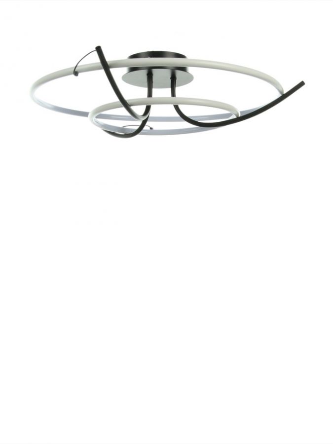 Люстра Emilia 88Вт Led 3000-6000К белый ?56х15см