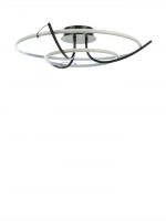 Люстра Emilia 88Вт Led 3000-6000К белый ?56х15см