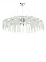 Люстра Amalia 12х40Вт Е14 серебро 120х55х40+100см