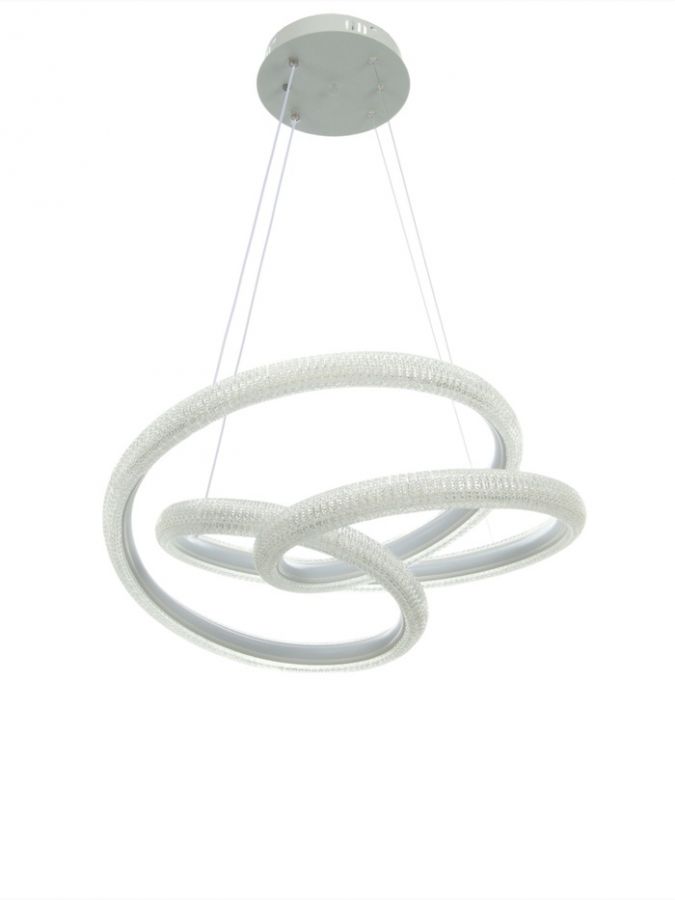 Люстра Catrin 48Вт LED 4000-6000К белая  51х53х12+120см