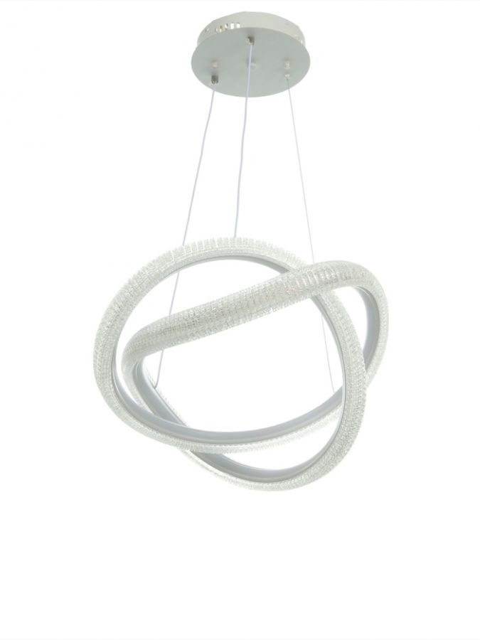 Люстра Caroline 50Вт LED 4000-6000К белая  43х43х19+120см