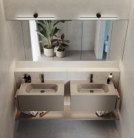 Мебель для ванной Berloni Bagno PIANI 05 - L 80 CM + 80 CM схема 2