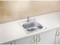 Мойка для кухни Alveus BASIC BASIC 130 1008825 46,5х46,5 см нержавеющая схема 2