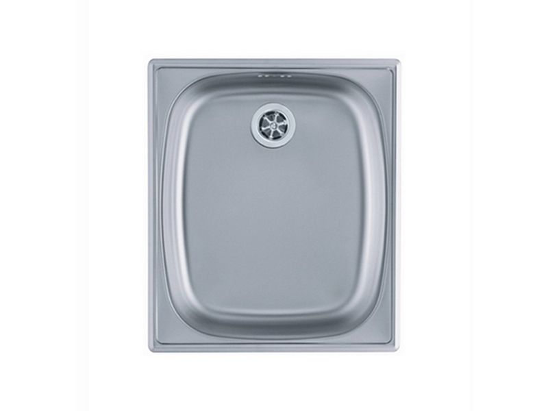 Изображение Мойка для кухни Alveus BASIC 10 1008992 в комплекте с сифоном 38х44 см