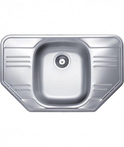 Изображение Мойка для кухни Alveus GENESIS ALLUX 30 SAT 90 без выпуска и сифона 48х40 см