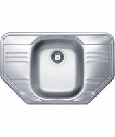 Мойка для кухни Alveus GENESIS ALLUX 30 SAT 90 без выпуска и сифона 48х40 см схема 1