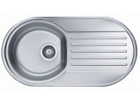 Мойка для кухни Alveus FORM 40 NAT-90 в комплекте с сифоном 83,2х43,7 см схема 1